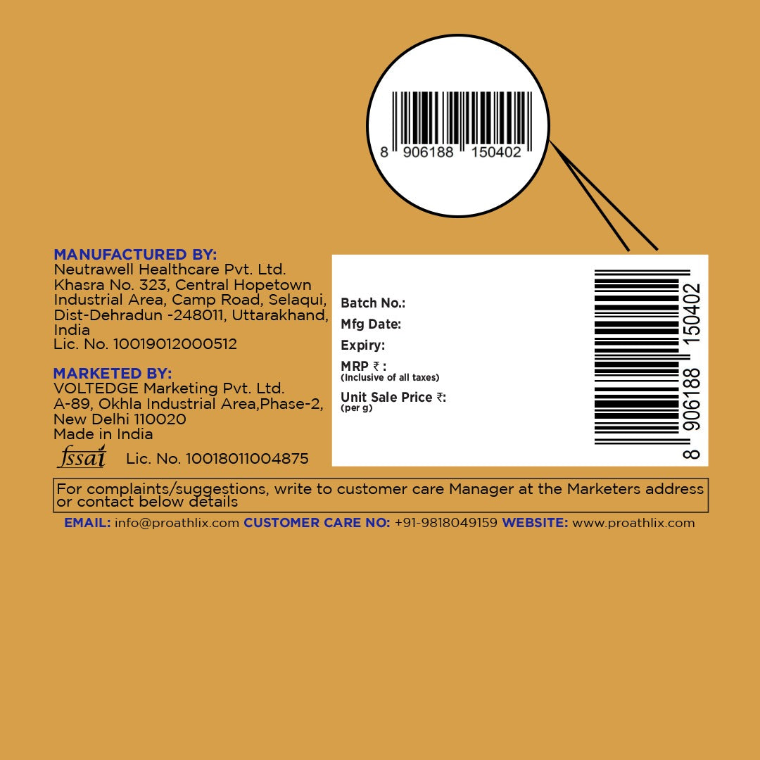 Proathlix Protein Blend & Veg Collagen Peptide (9 Sources of Protein)