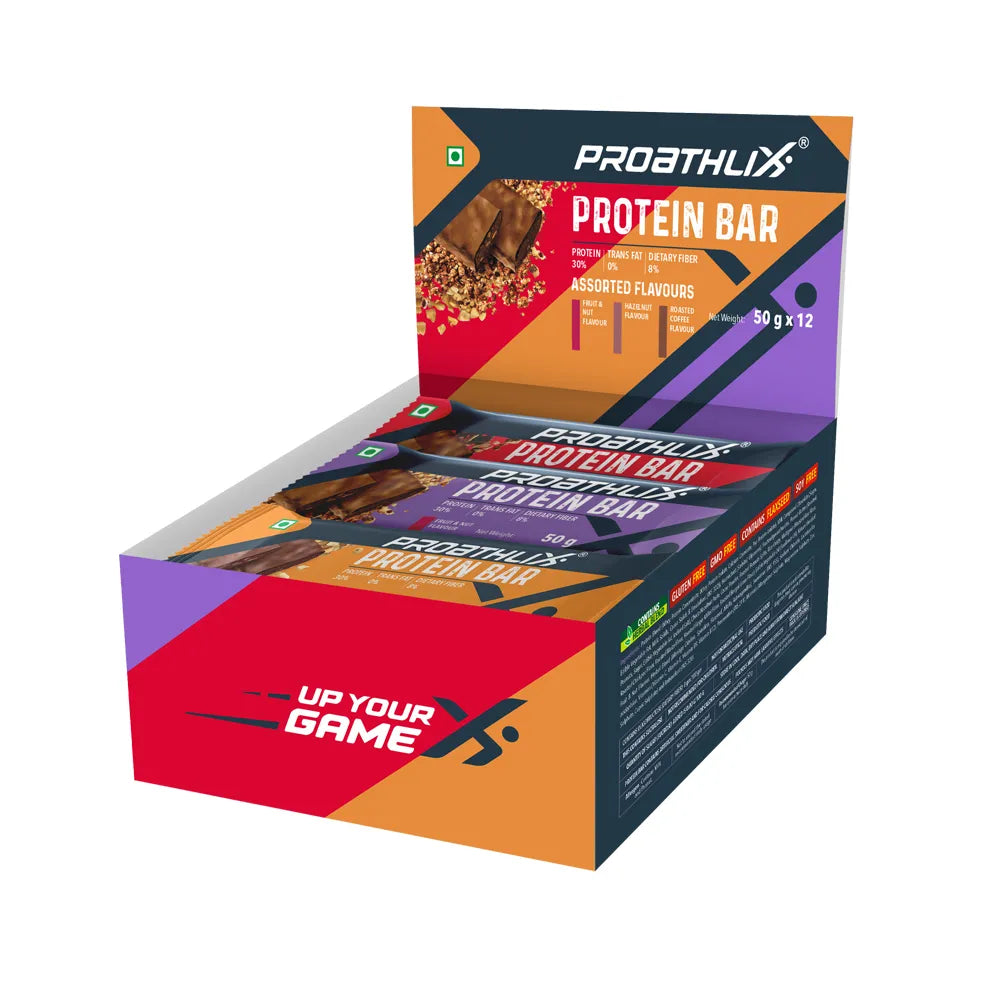 Proathlix Protein Bar (Pack of 12)