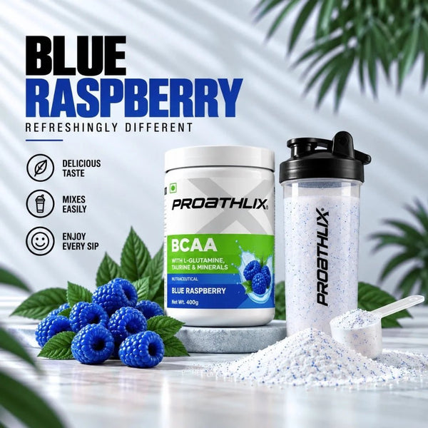 Proathlix BCAA - The Best BCAA(Branched Chain Amino Acid) Supplement with Glutamine, Taurine & Minerals - Proathlix