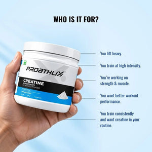 Proathlix Creatine Monohydrate with 3g Serving Size - Proathlix