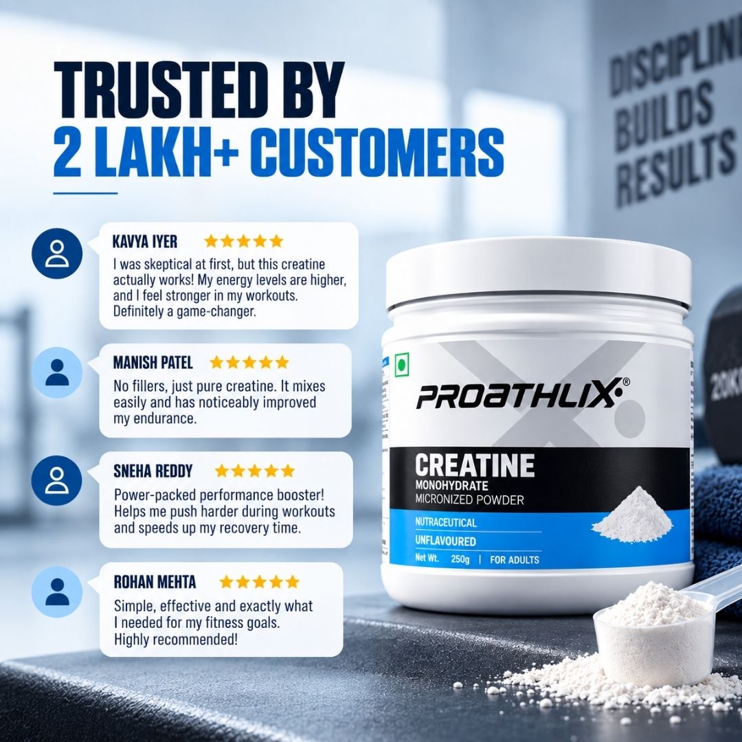 Proathlix Creatine Monohydrate with 3g Serving Size (Copy) - Proathlix