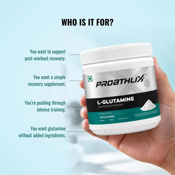 Proathlix L-Glutamine with 5g Glutamine - Proathlix