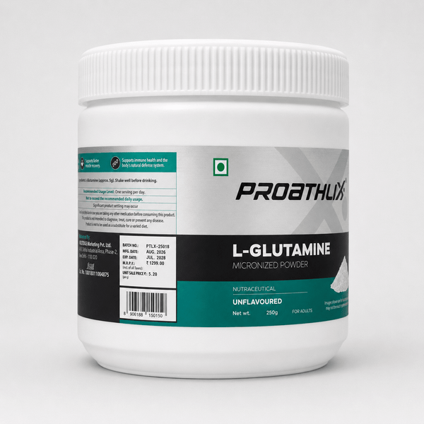 Proathlix L-Glutamine with 5g Glutamine - Proathlix