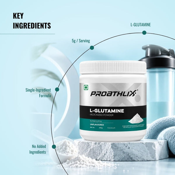 Proathlix L-Glutamine with 5g Glutamine (Copy) - Proathlix