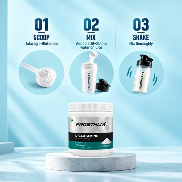 Proathlix L-Glutamine with 5g Glutamine (Copy) - Proathlix