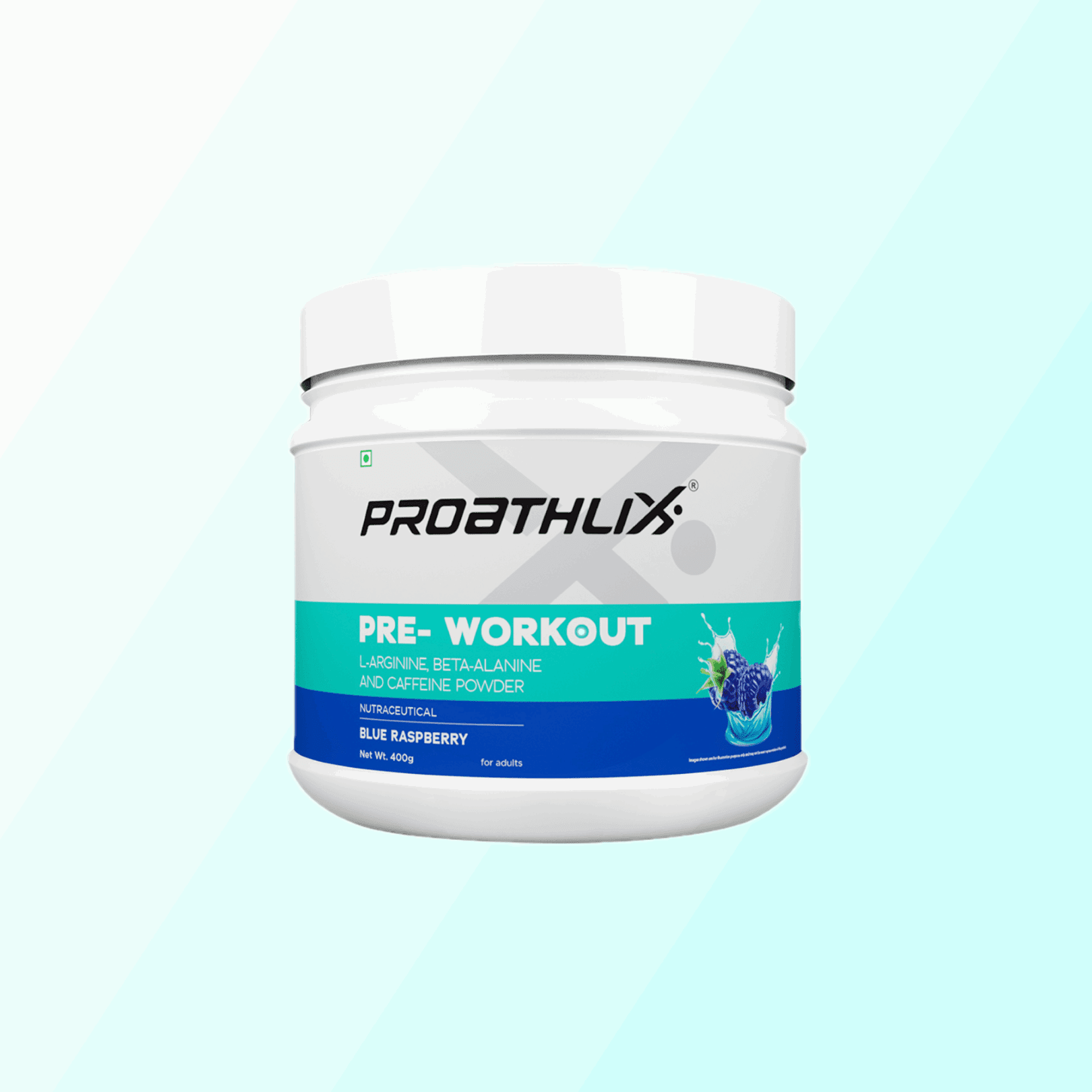 Proathlix Pre Workout (200mg Caffeine, 400gm) - Proathlix