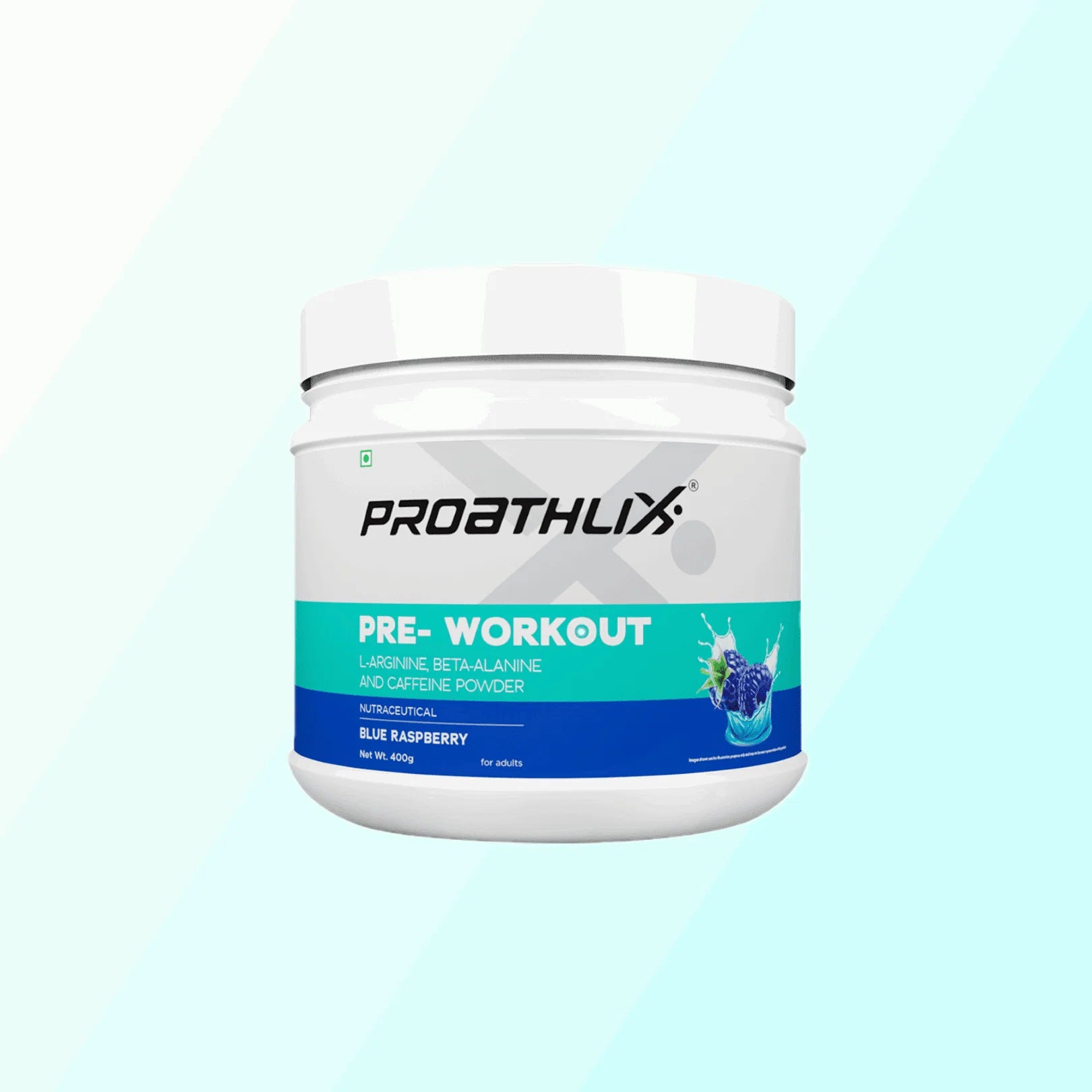 Proathlix Pre Workout (200mg Caffeine, 400gm) - Proathlix