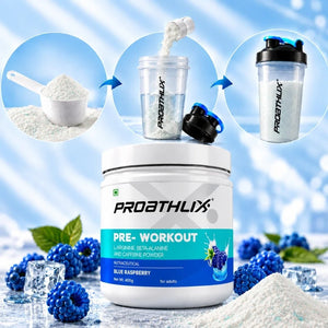 Proathlix Pre Workout (200mg Caffeine, 400gm) - Proathlix