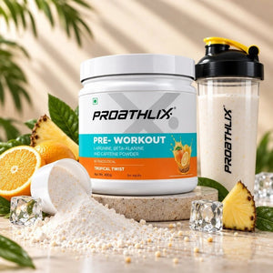 Proathlix Pre Workout (200mg Caffeine, 400gm) - Proathlix