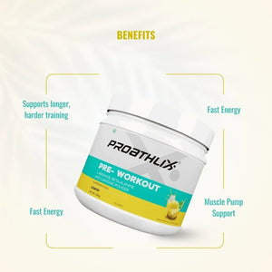 Proathlix Pre Workout (200mg Caffeine, 400gm) - Proathlix