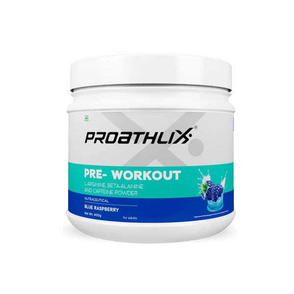 Proathlix Pre Workout (200mg Caffeine, 400gm) - Proathlix
