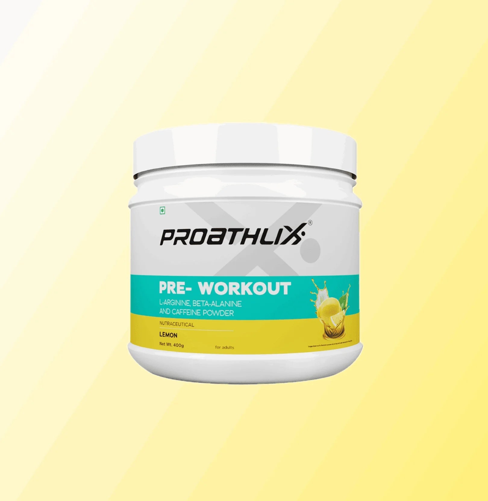 Proathlix Pre Workout (200mg Caffeine, 400gm) - Proathlix