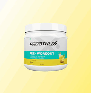 Proathlix Pre Workout (200mg Caffeine, 400gm) - Proathlix