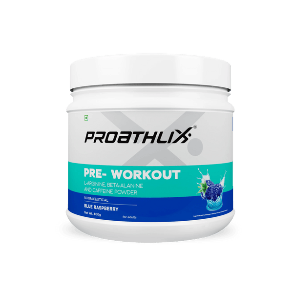 Proathlix Pre Workout (200mg Caffeine, 400gm) - Proathlix