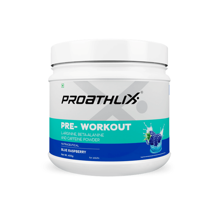 Proathlix Pre Workout (200mg Caffeine, 400gm) - Proathlix