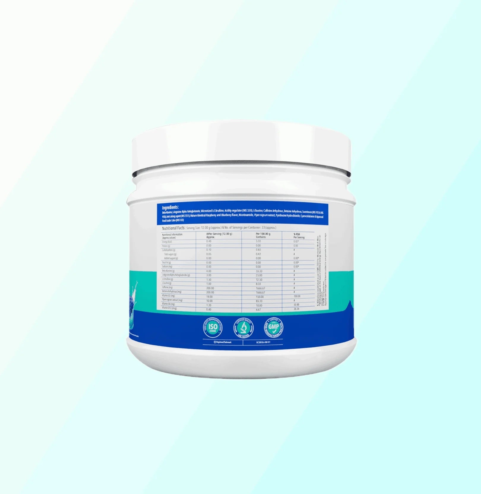 Proathlix Pre Workout (200mg Caffeine, 400gm) - Proathlix
