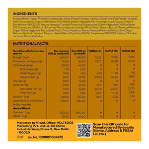 Proathlix Protein Bar (Pack of 6) with 15g Protein in 50g Bar - Proathlix