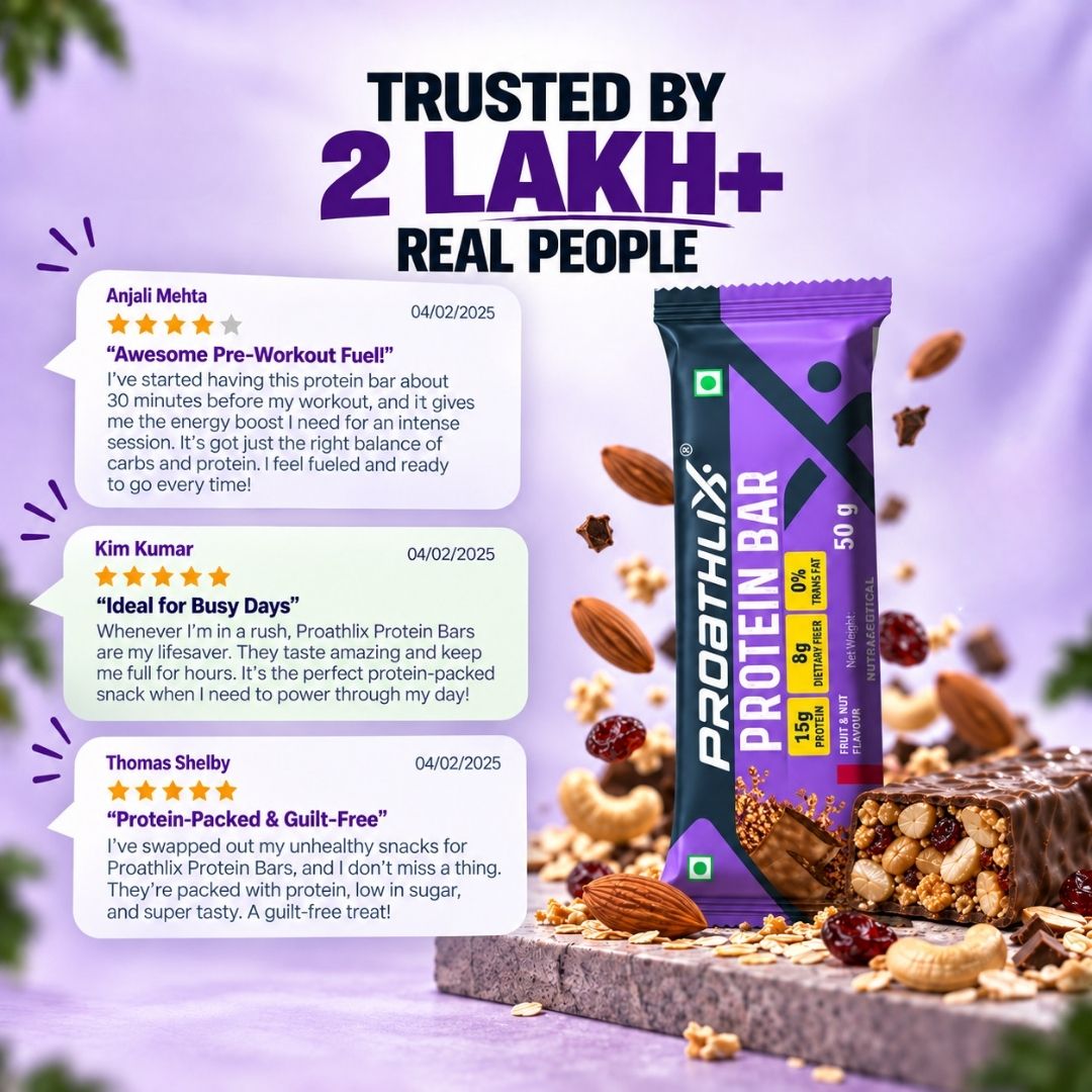 Proathlix Protein Bar with 15g Protein in 50g Bar (Copy) - Proathlix