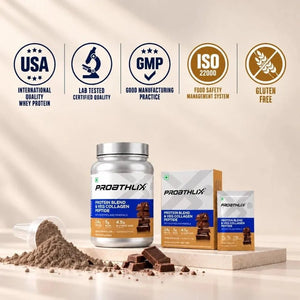 Proathlix Protein Blend & Veg Collagen Peptide (9 Sources of Protein) - Proathlix