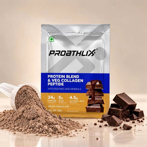 Proathlix Protein Blend & Veg Collagen Peptide (9 Sources of Protein) - Proathlix