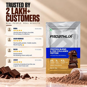 Proathlix Protein Blend & Veg Collagen Peptide (9 Sources of Protein) - Proathlix