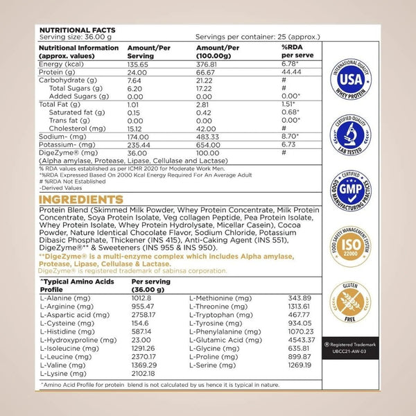 Proathlix Protein Blend & Veg Collagen Peptide (9 Sources of Protein) - Proathlix