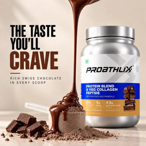 Proathlix Protein Blend & Veg Collagen Peptide (9 Sources of Protein) - Proathlix