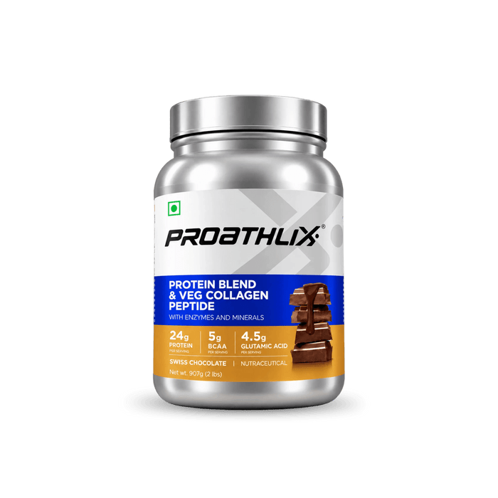 Proathlix Protein Blend & Veg Collagen Peptide (9 Sources of Protein) - Proathlix