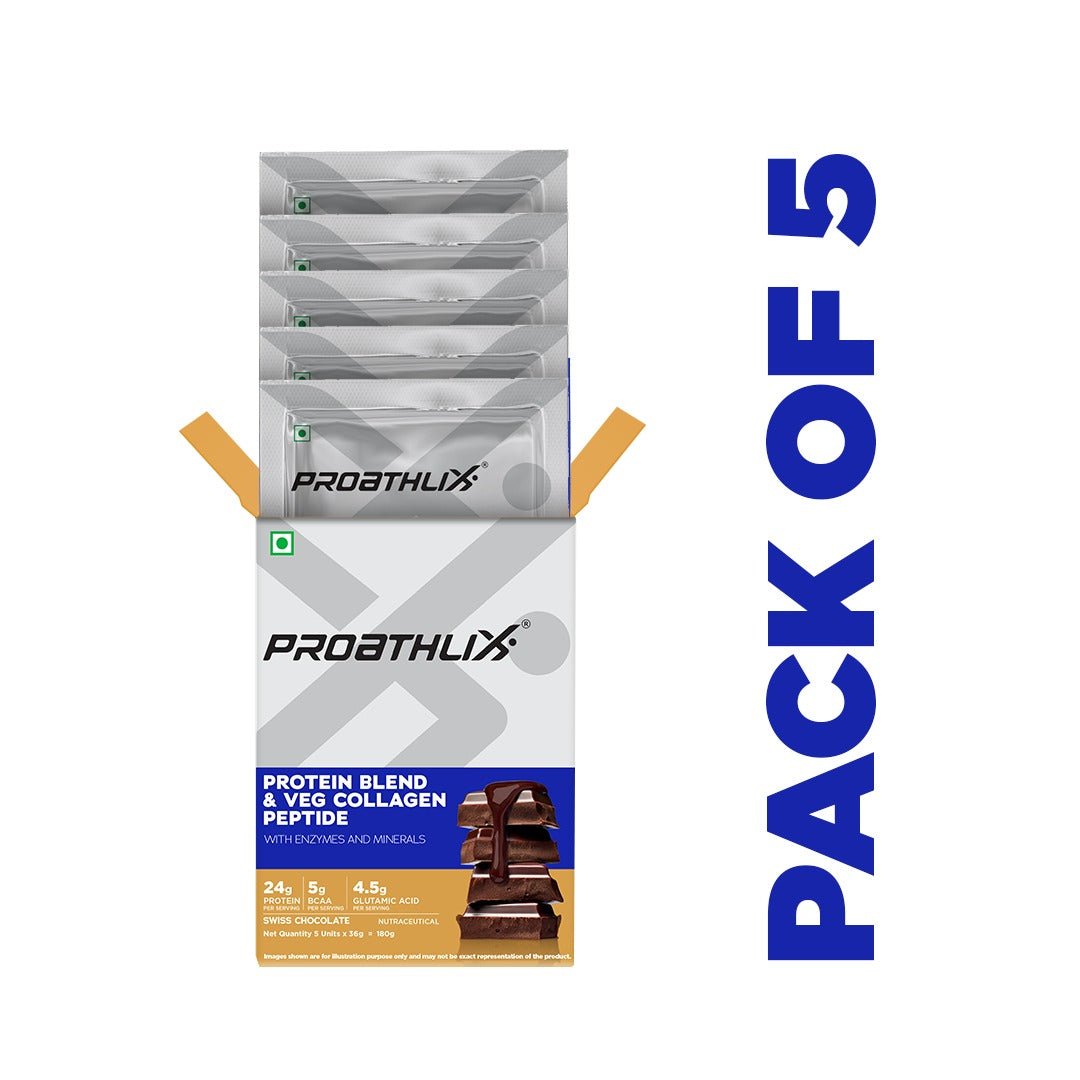 Proathlix Protein Blend & Veg Collagen Peptide (9 Sources of Protein) - Proathlix