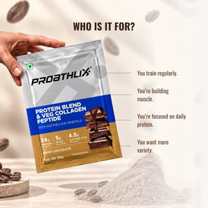 Proathlix Protein Blend & Veg Collagen Peptide (9 Sources of Protein) - Proathlix