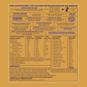 Proathlix Protein Blend & Veg Collagen Peptide (9 Sources of Protein) - Proathlix