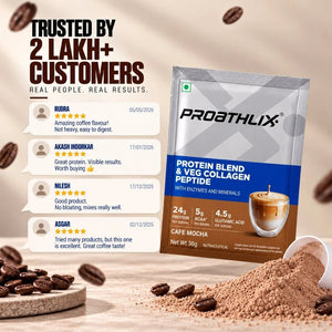 Proathlix Protein Blend & Veg Collagen Peptide (9 Sources of Protein) - Proathlix