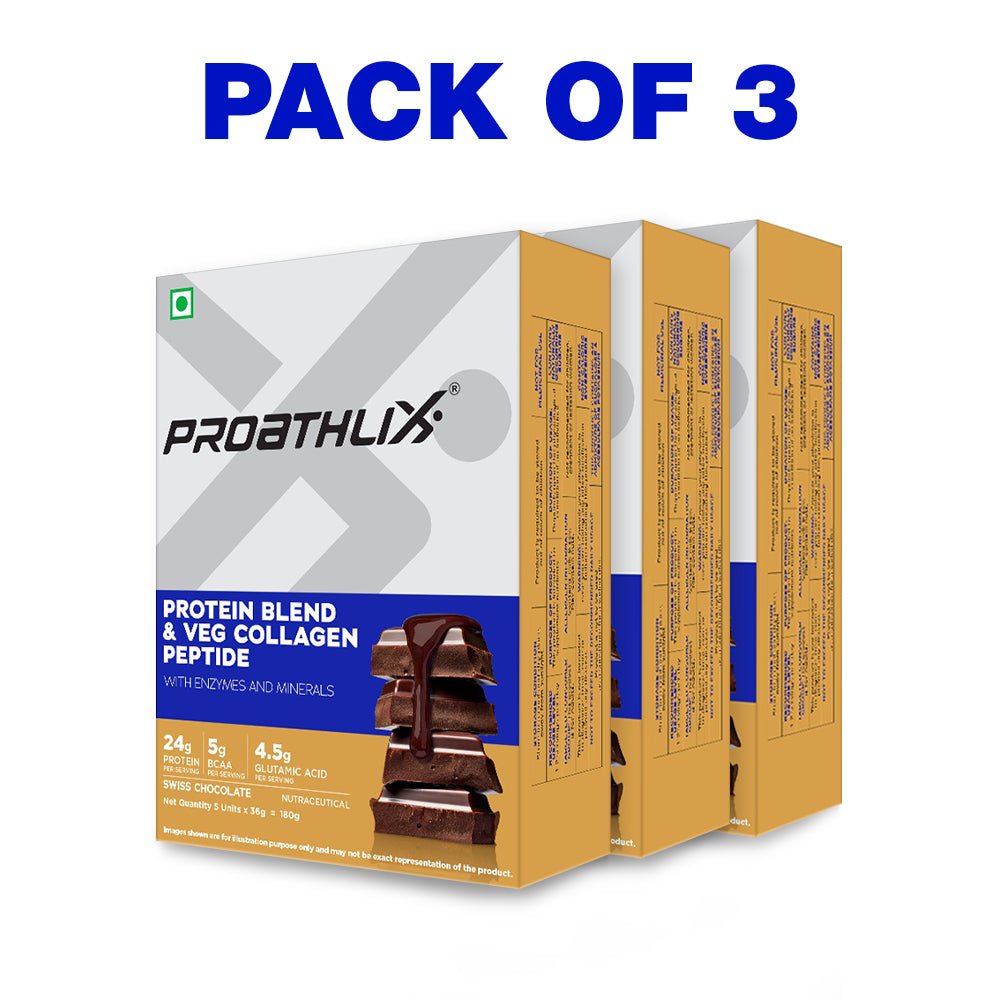 Proathlix Protein Blend & Veg Collagen Peptide (9 Sources of Protein) - Proathlix