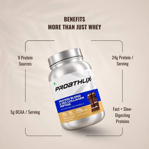 Proathlix Protein Blend & Veg Collagen Peptide (9 Sources of Protein) - Proathlix