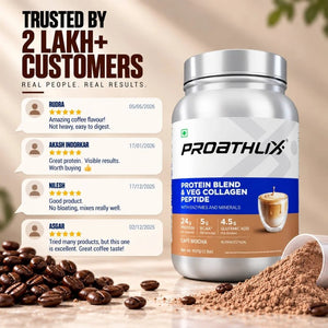 Proathlix Protein Blend & Veg Collagen Peptide (9 Sources of Protein) - Proathlix