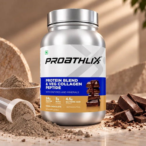 Proathlix Protein Blend & Veg Collagen Peptide (9 Sources of Protein) - Proathlix