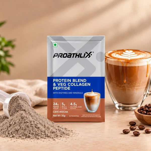Proathlix Protein Blend & Veg Collagen Peptide (9 Sources of Protein) - Proathlix