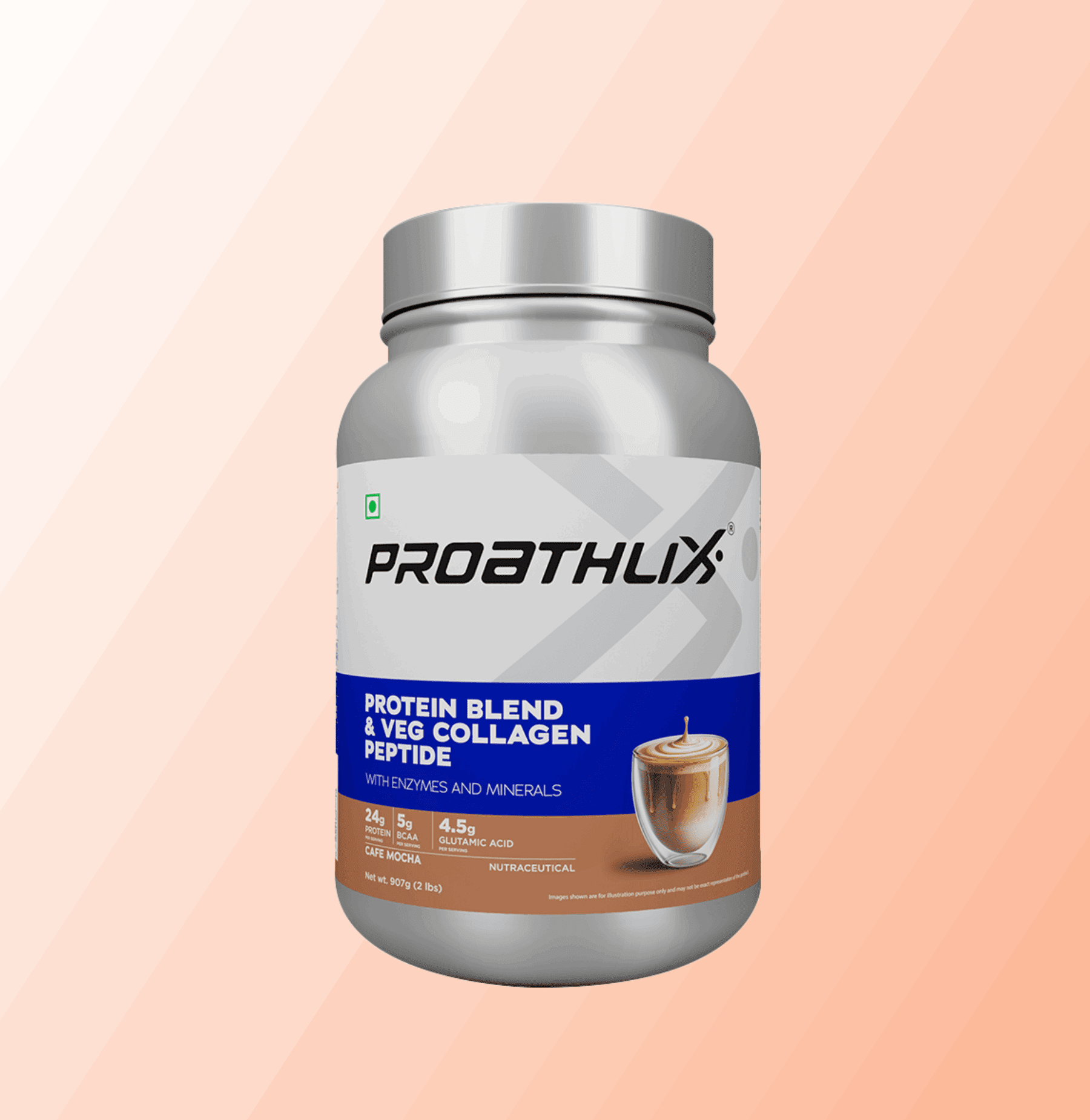 Proathlix Protein Blend & Veg Collagen Peptide (9 Sources of Protein) - Proathlix