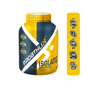 Proathlix Whey Protein Isolate with 25g Protein, 5.5g BCAA & 4.4g Glutamic Acid - Proathlix