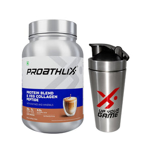 Protein Blend (Cafe Mocha) + Steel Shaker - Proathlix