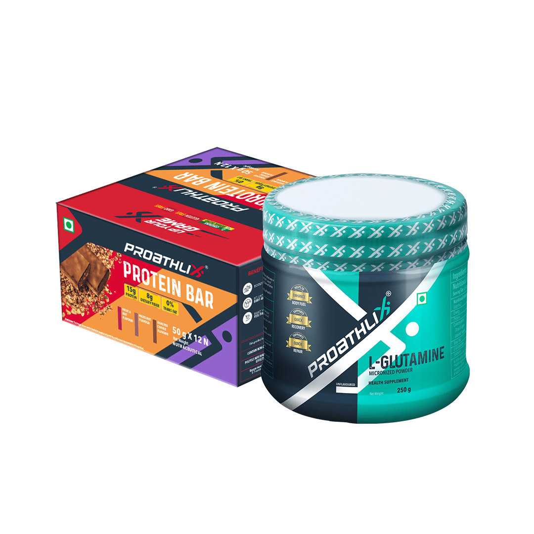Protrein Bar Mixed + L - Glutamine - Proathlix